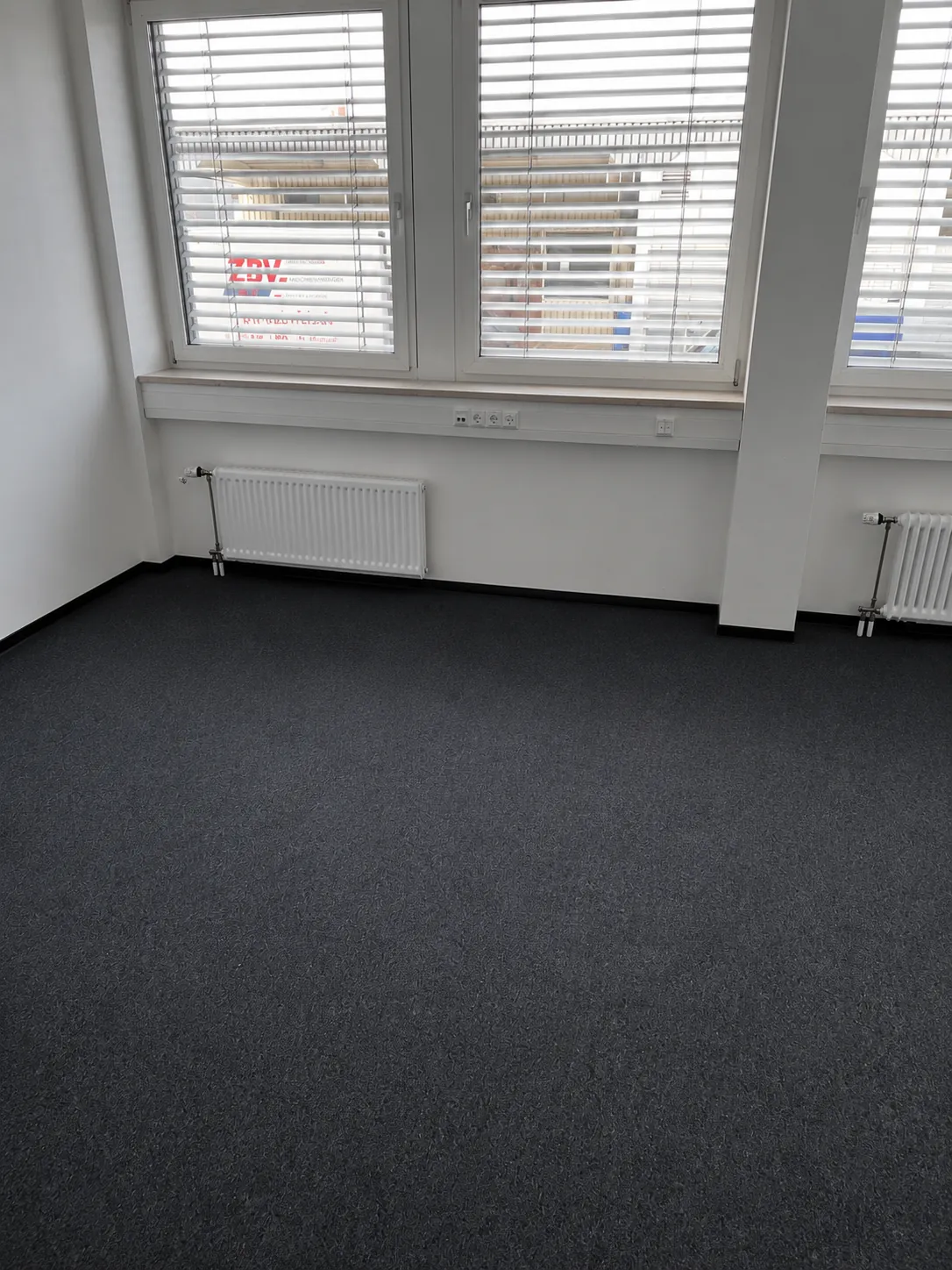 Chefbüro vor und nach der Einrichtung - vorher