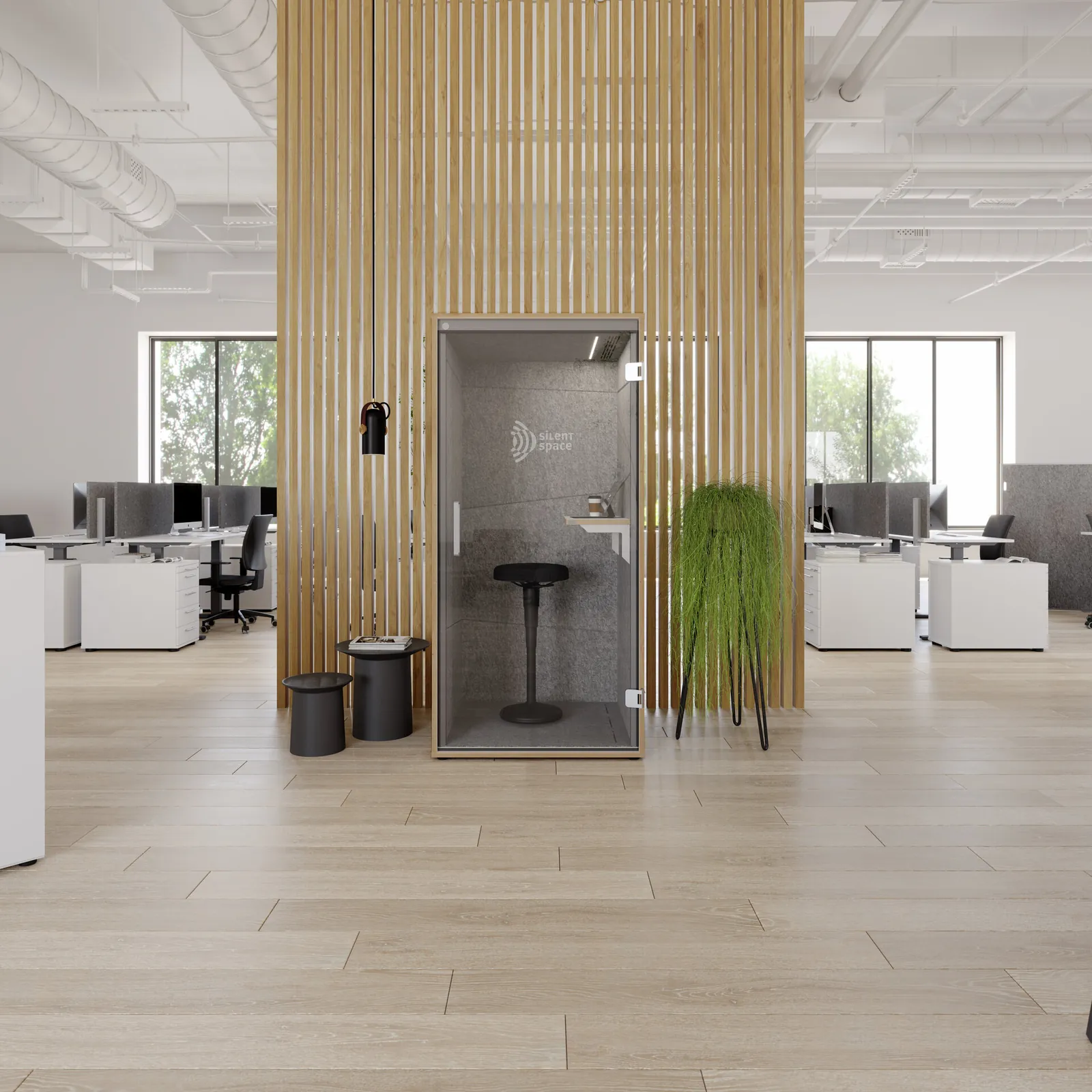 Ruhiger Silent-Space für konzentriertes Arbeiten